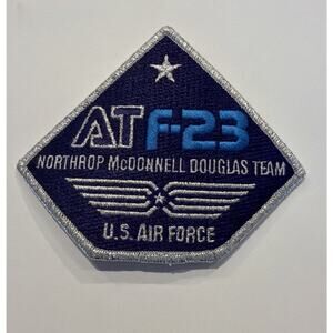 Northrop McDonnell Douglas AT F-23 Team patch US Air Force employees VINTAGE